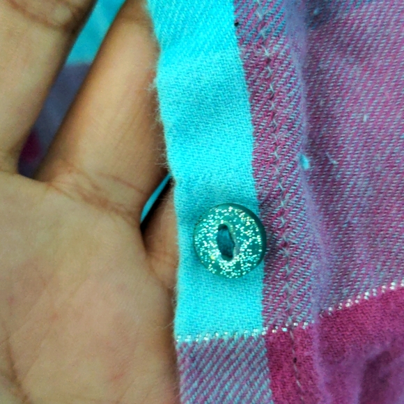 Faded Glory Girls Size 6 Flannel - Picture 4 of 4